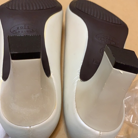 I ❤️Comfort leather WHITE PUMPS HEELS SZ 7.5 BRAZIL VINTAGE RETRO I LOVE COMFORT - Picture 4 of 16